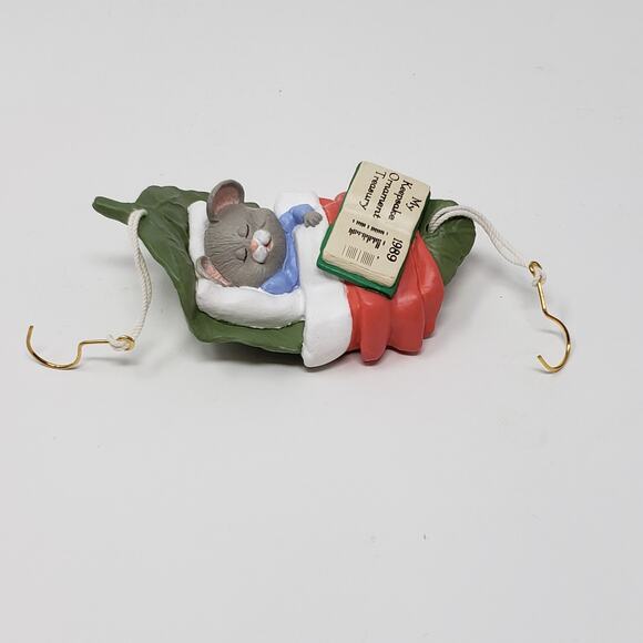 1989 Hallmark Collect a Dream Keepsake Collectors Christmas Holiday Ornament - Picture 3 of 10